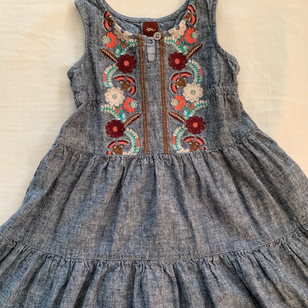 TEA brand chambray dress